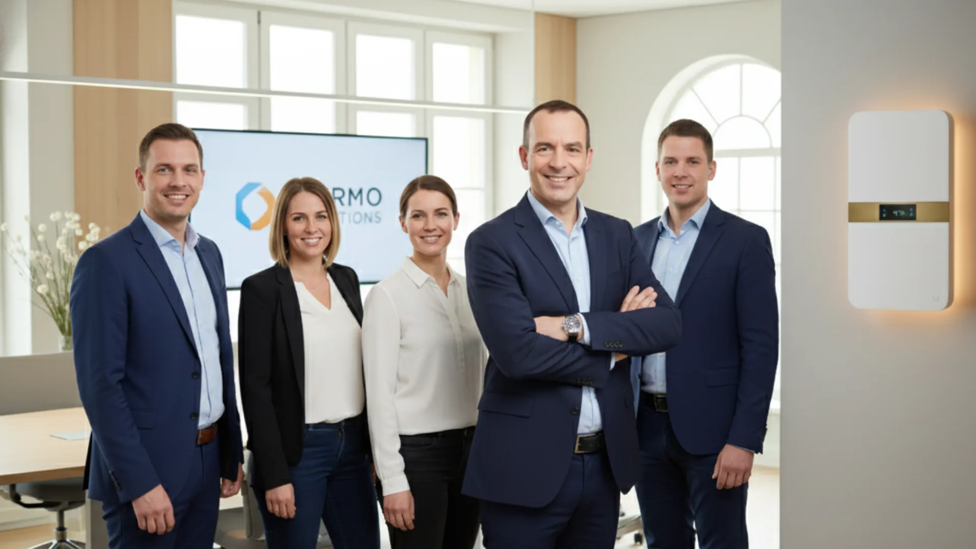 Termica United Kingdom installation team